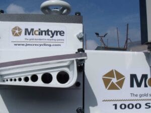 McIntyre Cable Stripper for cable recycling waste processing