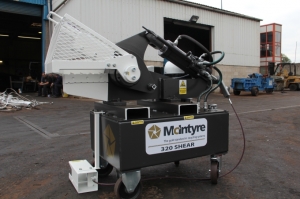 hydraulic alligator shear from McIntyre