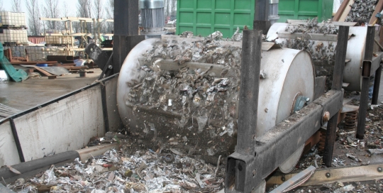 Waste Metal Shredder Machine