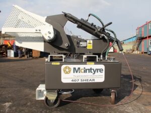 Mcintyre 407 shear recycling machine