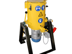 Transparent background of a yellow KM 10 Ceramic Catalyst Crusher