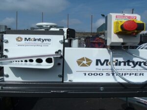 McIntyre Cable Stripper for cable recycling waste processing