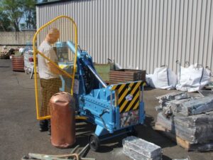 Used scrap metal baler - McIntyre 2035