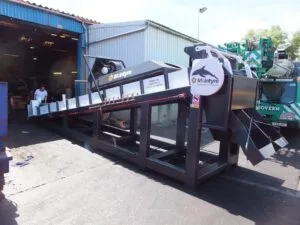 Front Right Side View of McIntyre Orca Ingot Casting Machine
