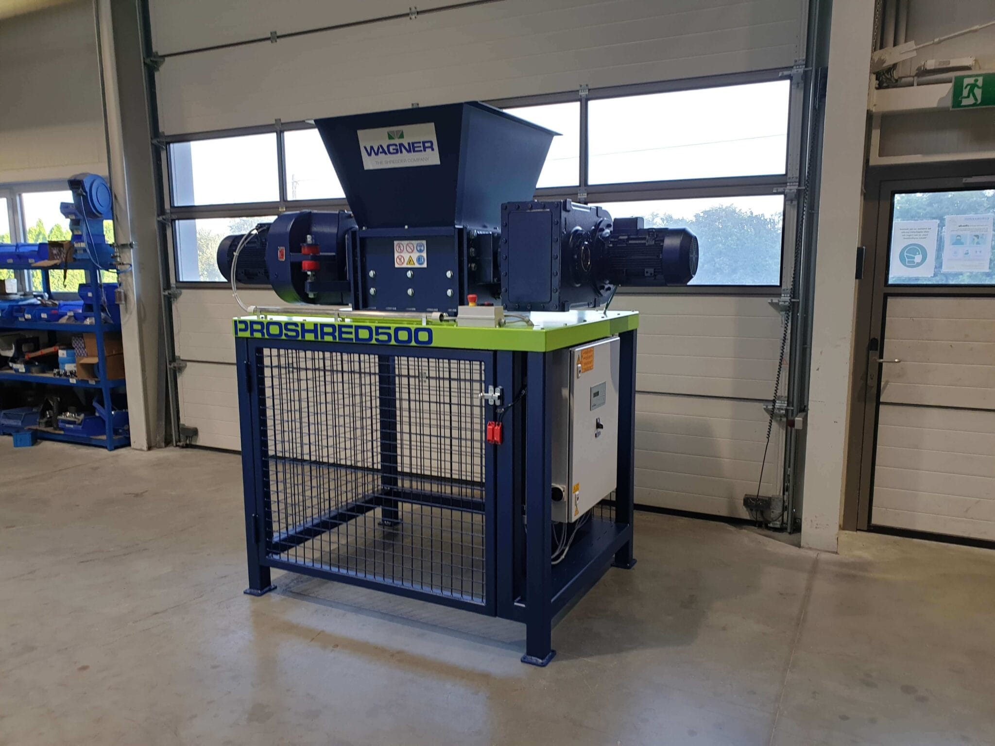Proshred Machine Wagner ProShred Twin-Shaft Shredder | JMC Recycling